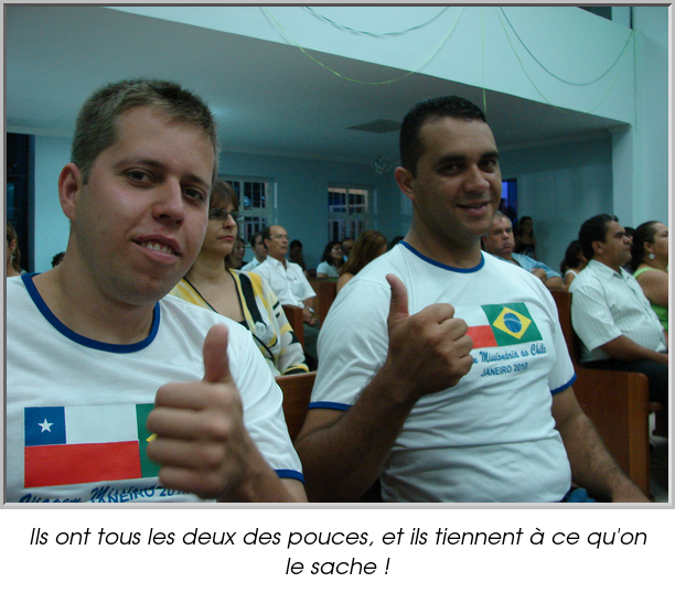 Ils ont tous les deux des pouces, et ils tiennent à ce qu'on le sache !