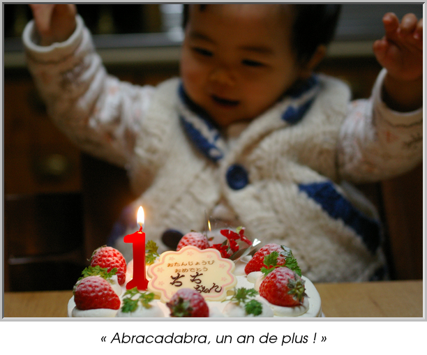 « Abracadabra, un an de plus ! »