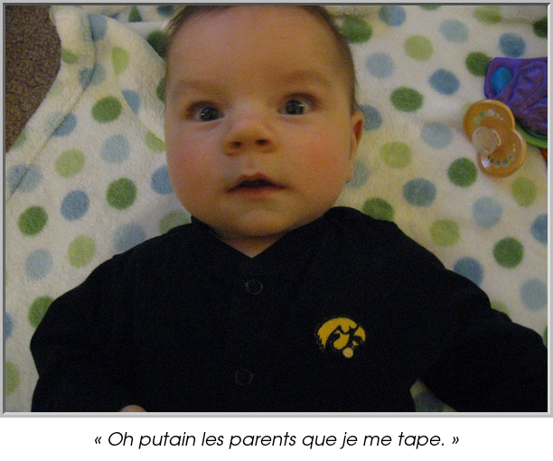 « Oh putain les parents que je me tape. »