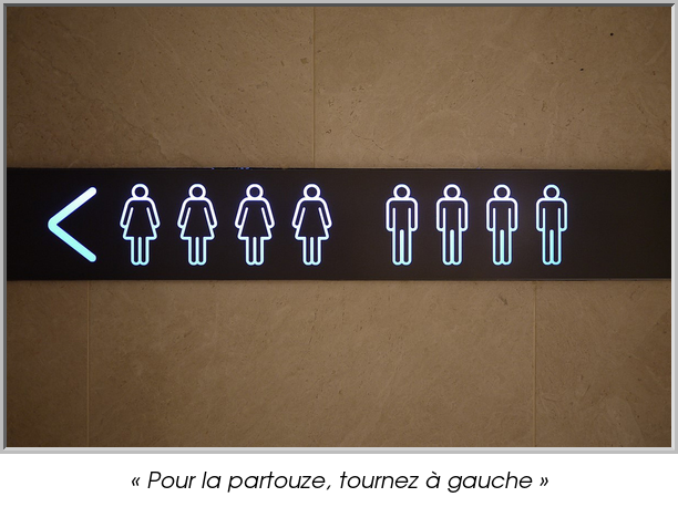 « Pour la partouze, tournez à gauche »