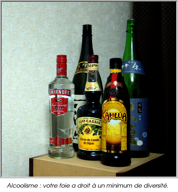 Alcoolisme : votre foie a droit à un minimum de diversité.