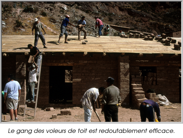 Le gang des voleurs de toit est redoutablement efficace.