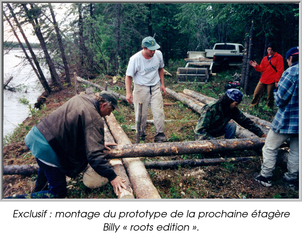 Exclusif : montage du prototype de la prochaine étagère Billy « roots edition ».