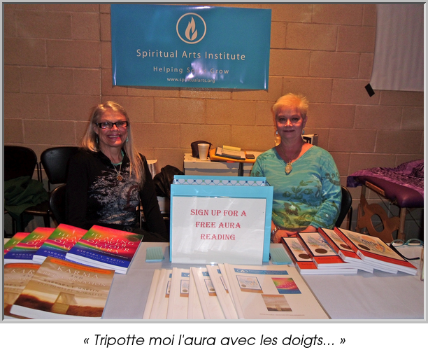 « Tripotte moi l'aura avec les doigts... »