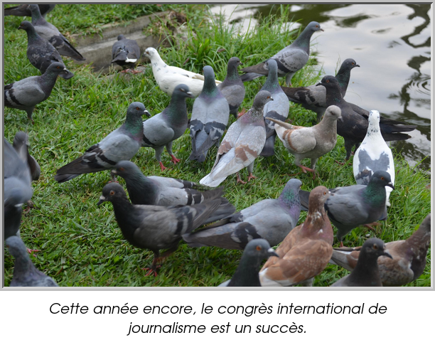 Cette année encore, le congrès international de journalisme est un succès.