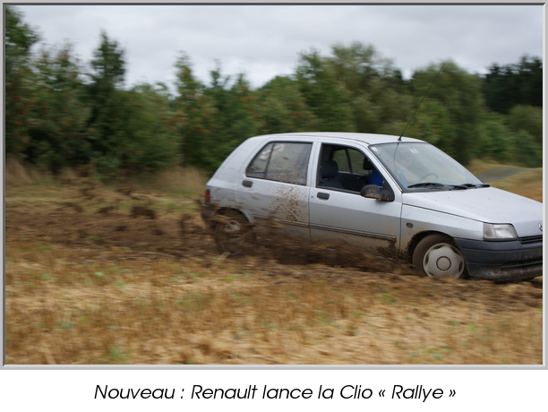 Nouveau : Renault lance la Clio « Rallye »