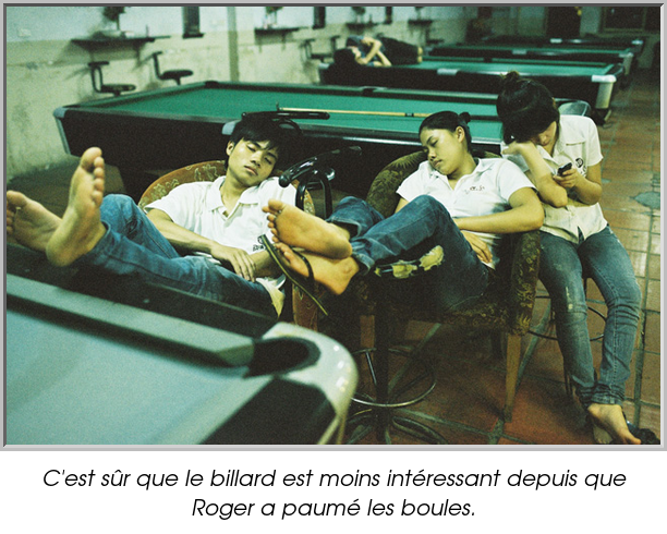 C'est sûr que le billard est moins intéressant depuis que Roger a paumé les boules.