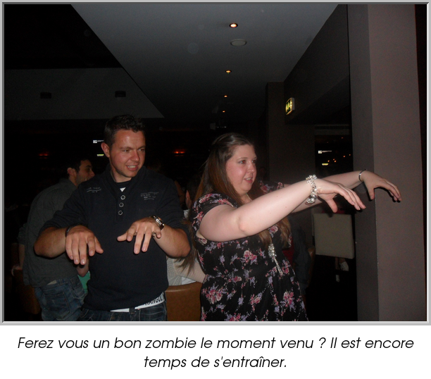 Ferez vous un bon zombie le moment venu ? Il est encore temps de s'entraîner.